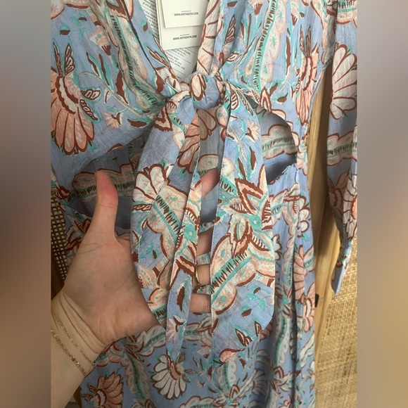 ANTIK BATIK Hupa cutout printed cotton-voile maxi dress - Picture 11 of 16